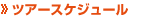 ツアースケジュール